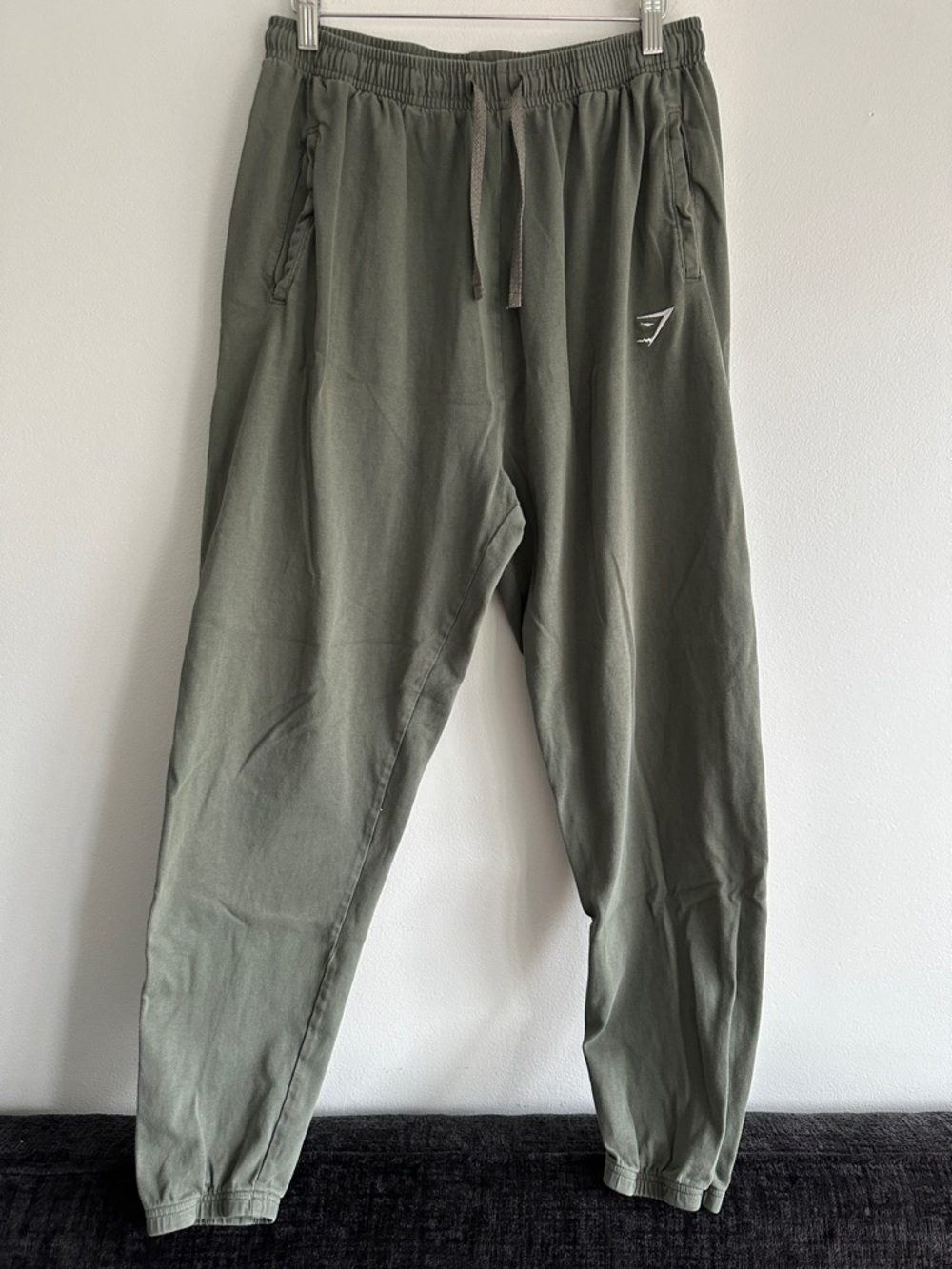 Gymshark Olive Drawstring Joggers Size Large